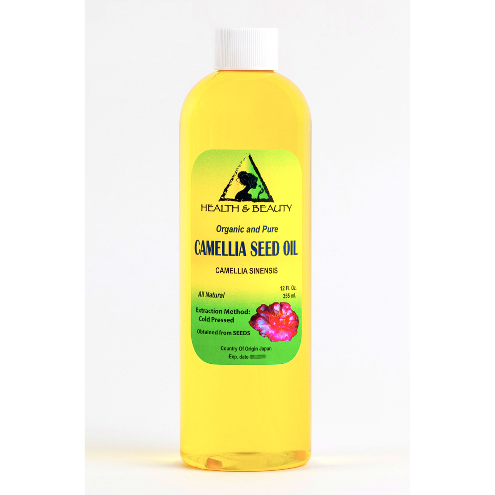 Camellia / camelia seed oil unrefined organic carrier cold pressed 100